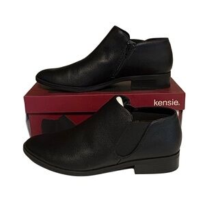 Kensie Black Ankle Booties